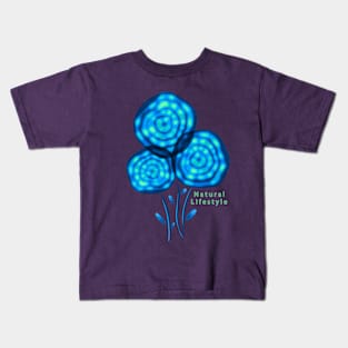 Blue fresh bouquet Kids T-Shirt